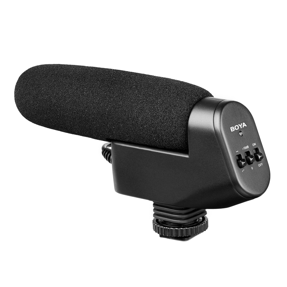 Microphone BOYA BY-VM600 Shotgun Microphone รับประกันศูนย์ไทย 1 ปี