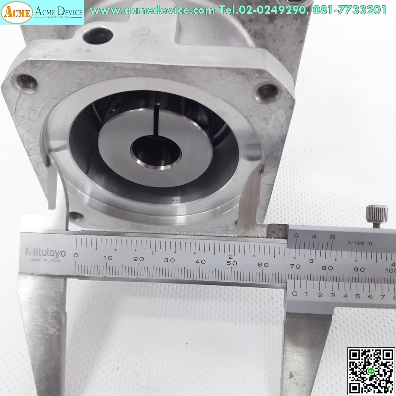 Gear Head Nidec Shimpo รุ่น VRSF-7D-750-YY, Ratio 7:1, เพลาเข้า 17mm, ออก 19mm