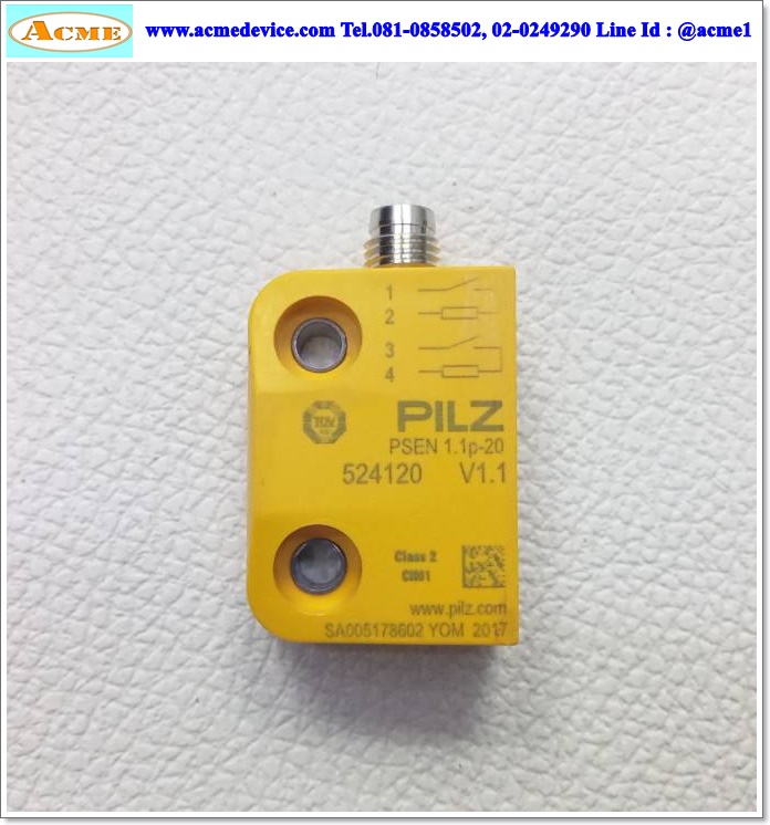 Safety Switch Pilz รุ่น PSEN 1.1p-20 + PSEN 1.1-20, 514120, 524120