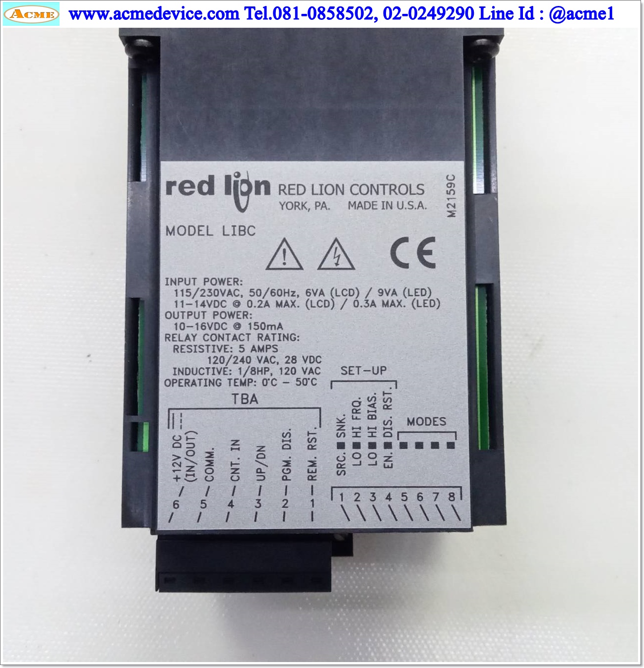 Counter Red Lion รุ่น LIBC, 4 digit (LCD & LED)