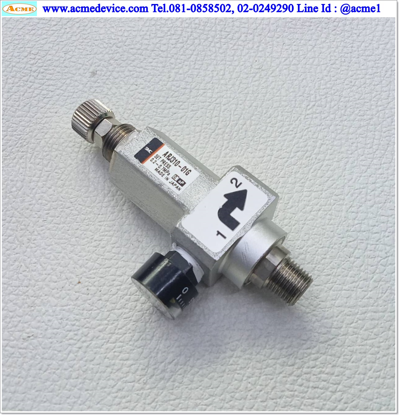 Regulator SMC รุ่น ARJ310-01G, 0.2-0.7MPa