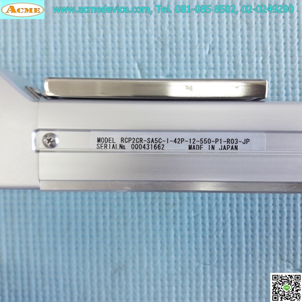 Slider IAI Drive รุ่น PCON-SE-42PI-N-0-0-JP & RCP2-SA5C-I-42P-12-550-P1-R03-JP, Stroke 550 mm.