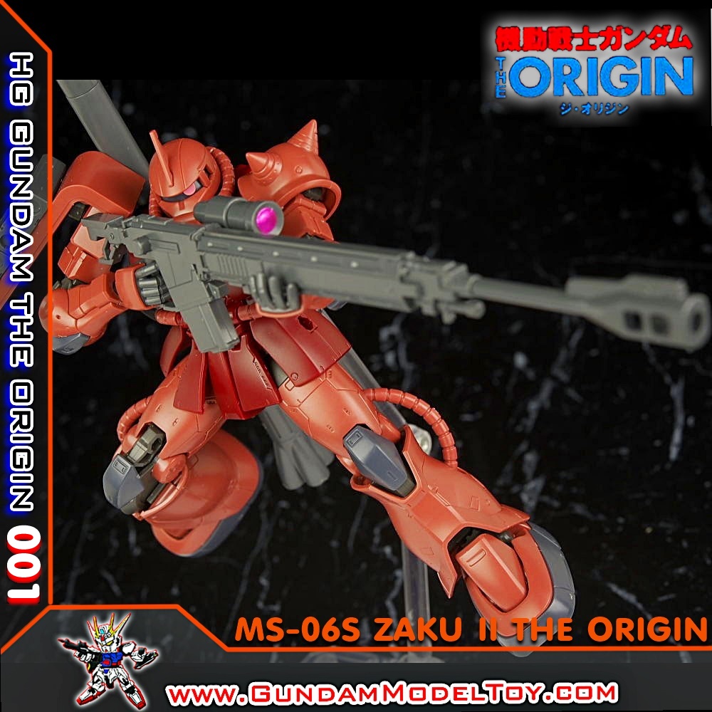 HGORIGIN 1/144 MS-06S ZAKU II ชาร์ ซาคุ 2