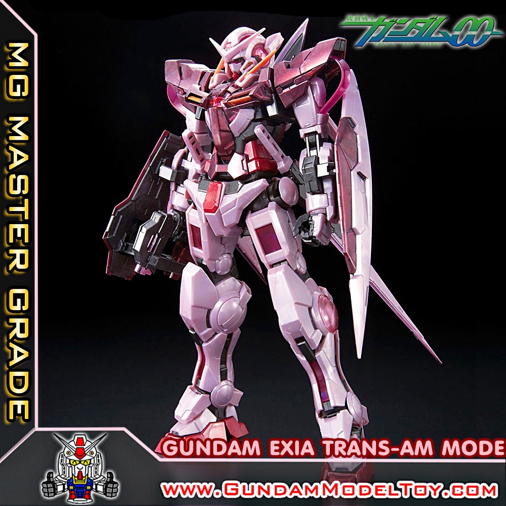BANDAI MG 1/100 GUNDAM EXIA [TRANS-AM MODE] กันดั้ม เอ็กซ์เซีย ทรานส์ แอม โหมด โมเดล กันดั้ม กันพลา PS TOYLAND