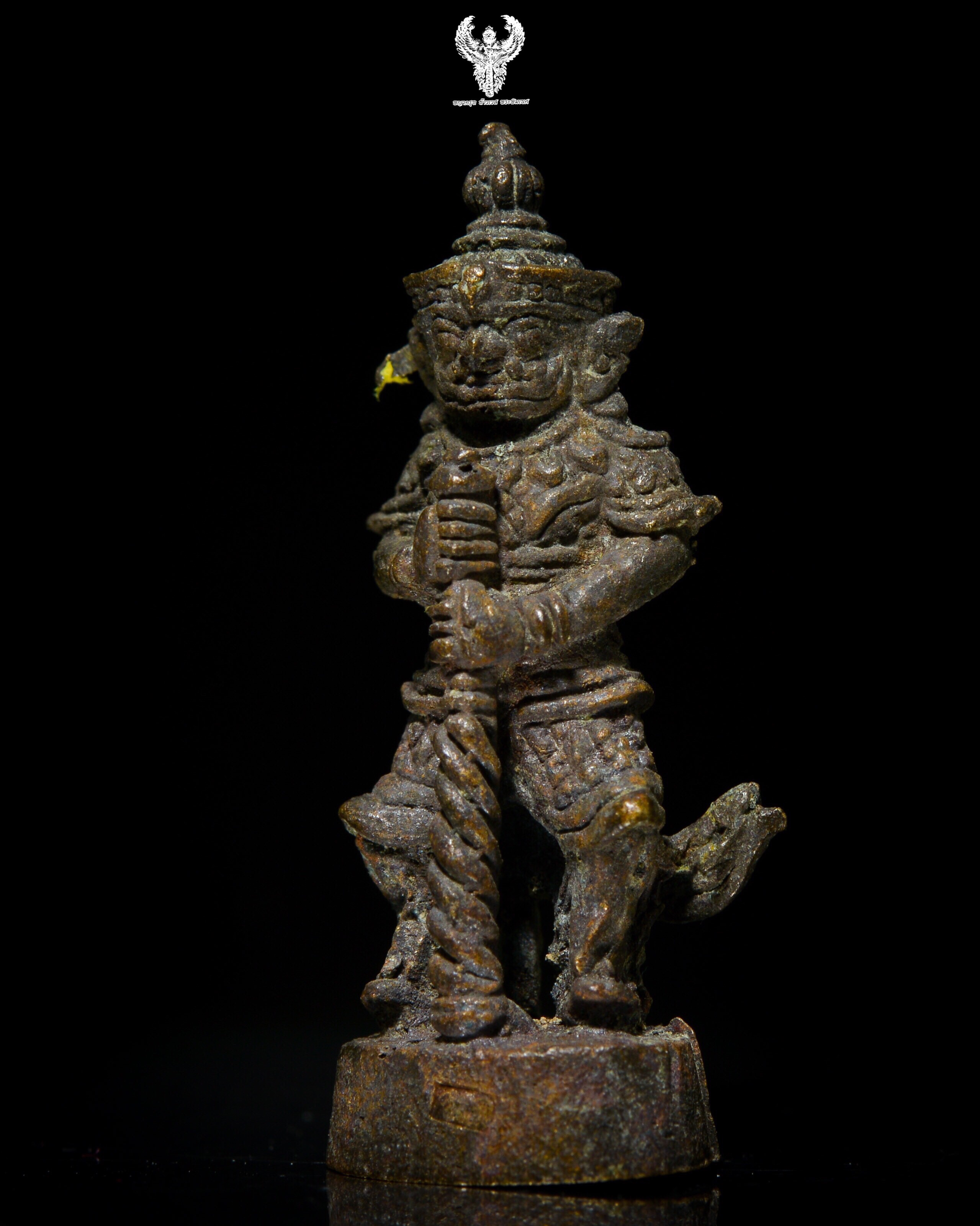 ท้าวเวสสุวรรณโณ เนื้อชนวน หล่อโบราณ รุ่นบารมีครบรอบ 180ปี วัดดอนแก้ว ปี 2560