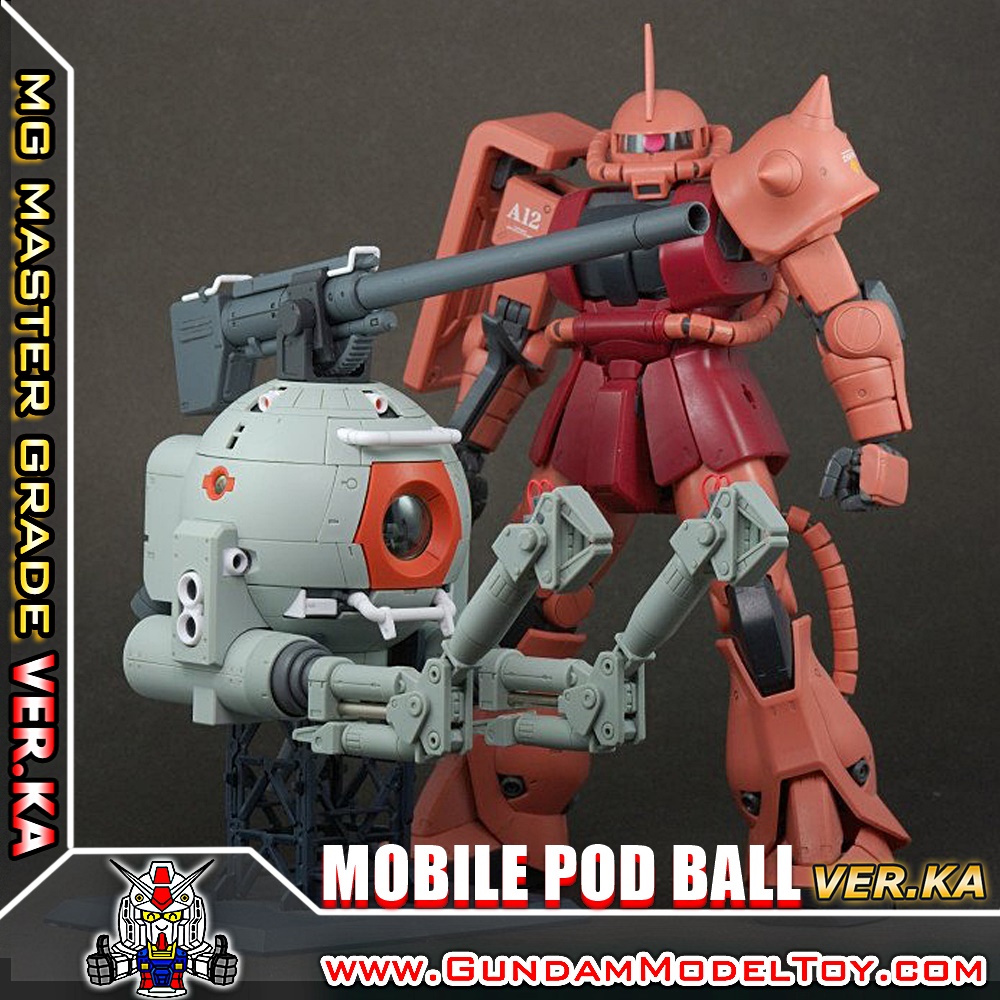 MG 1/100 MOBILE POD BALL VER.KA โมบาย พ็อด บอล เวอคะ