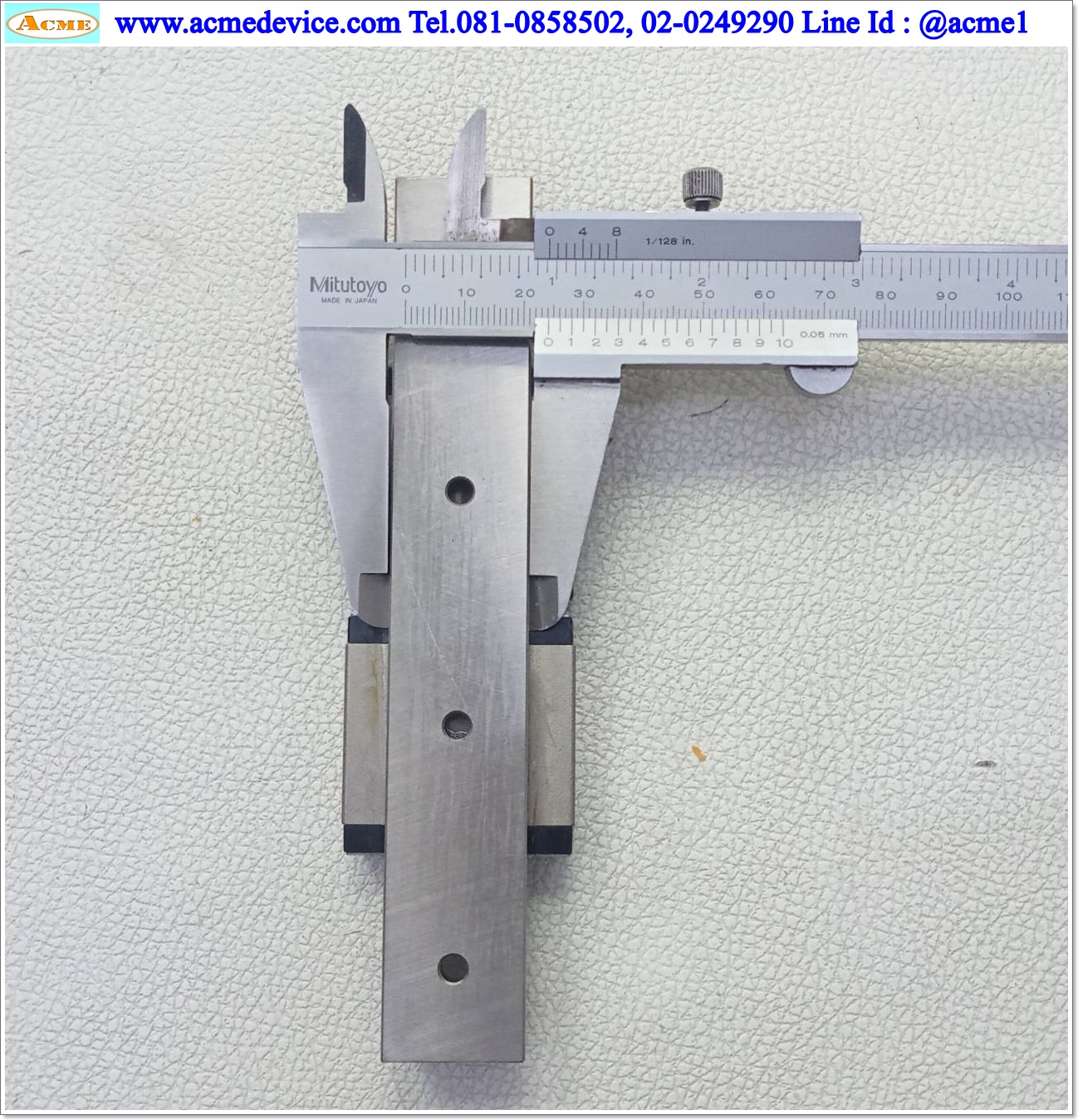 Linear Block and Rail NSK รุ่น LE12, รางสไลด์ขนาด 24 mm. x 150 mm.(2 Block)