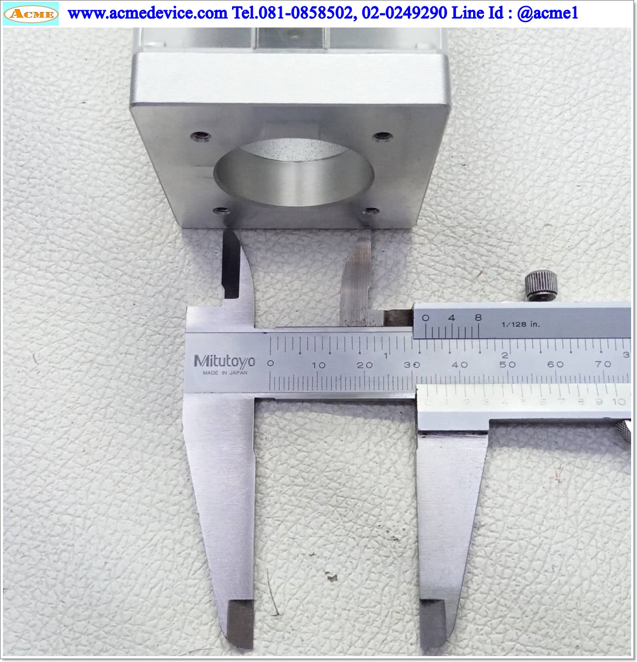 แกนสำเร็จรูป Ball Screw Yamaha รุ่น LBAS05-10-350, ขนาด 52 mm x 570 mm, Stroke 350 mm., Pit 10 mm.