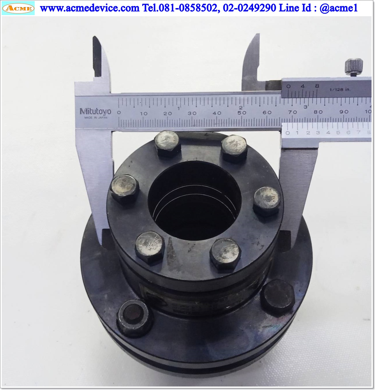 Coupling ขนาด ID 35/35mm, OD 104mm, L 118mm, SFS-10, Disc Coupling