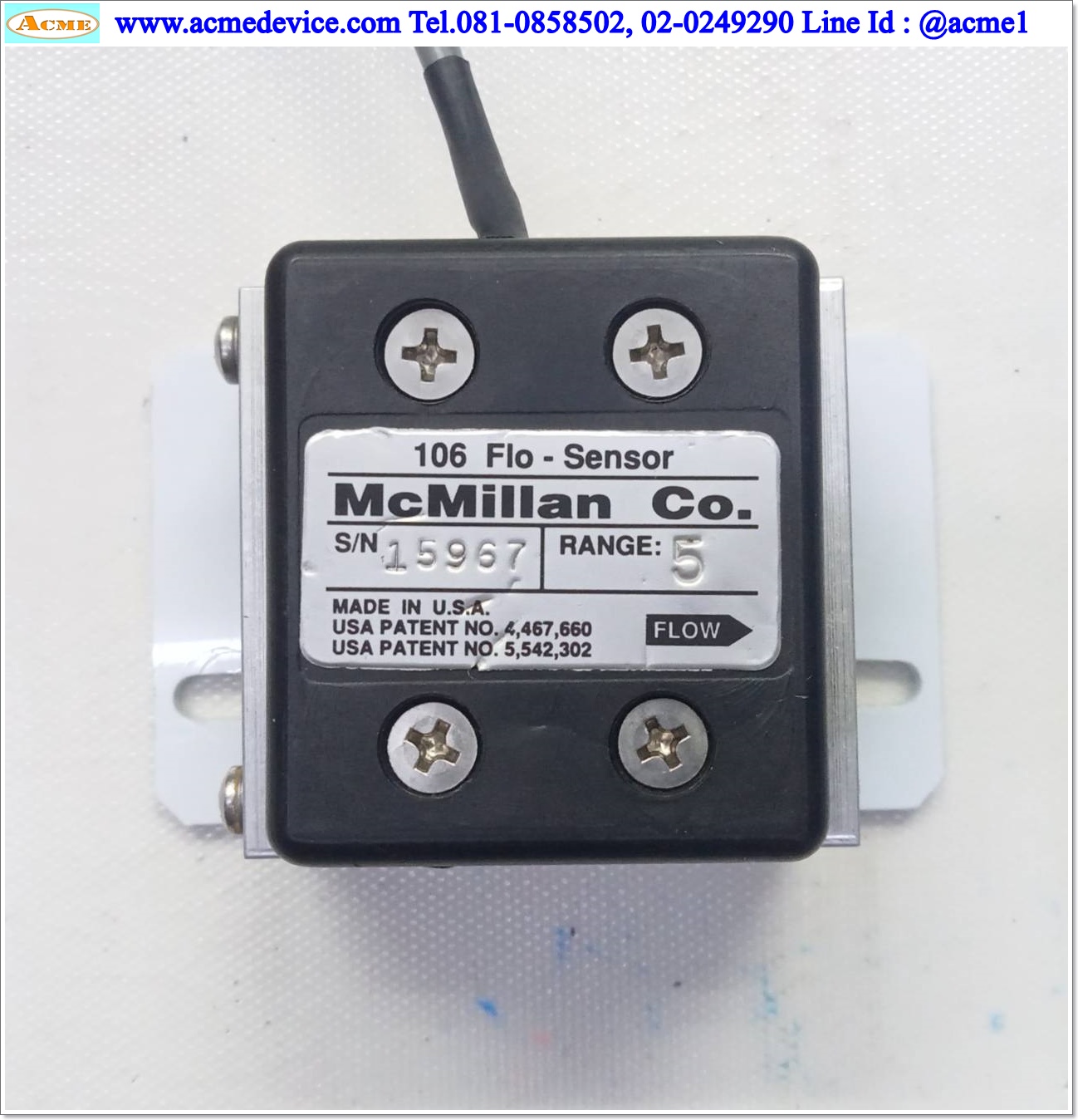 Flow Sensor McMillan รุ่น 106