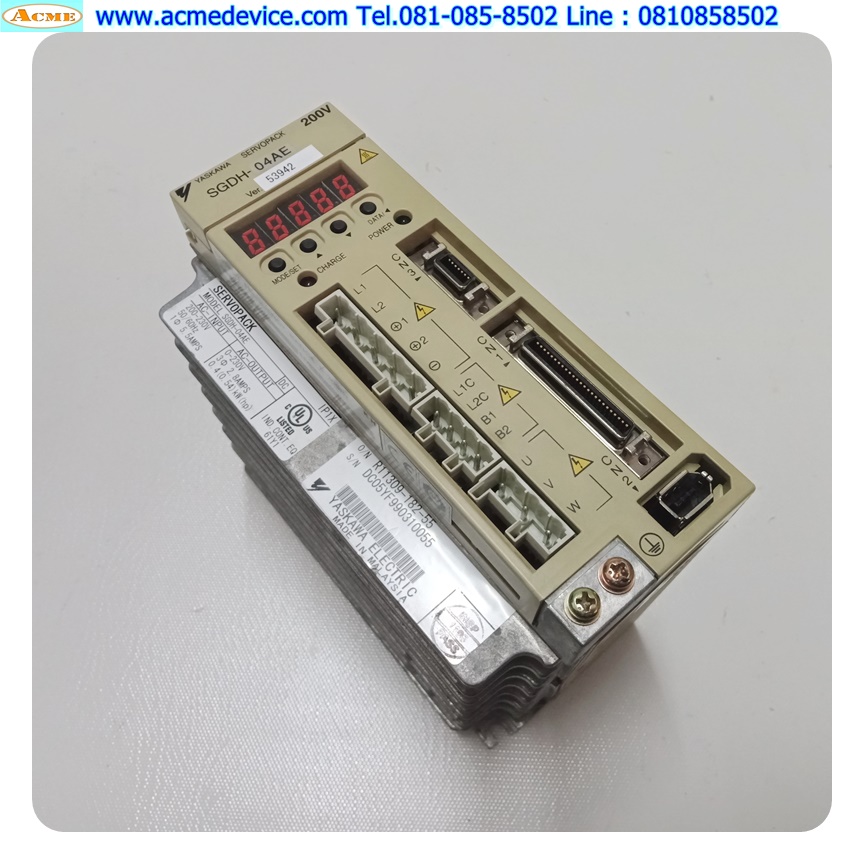 Servo Drive yaskawa รุ่น SGDH-04AE, 400W, 0.54hp