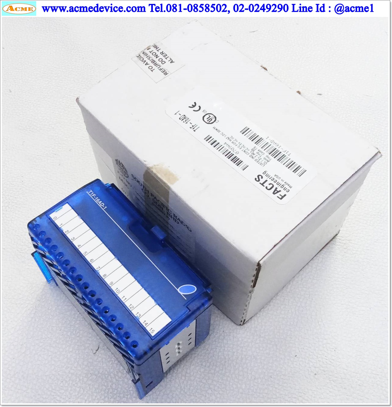 PLC Terminator I/O รุ่น T1F-16AD-1, 16 Channel, Analog Input Module