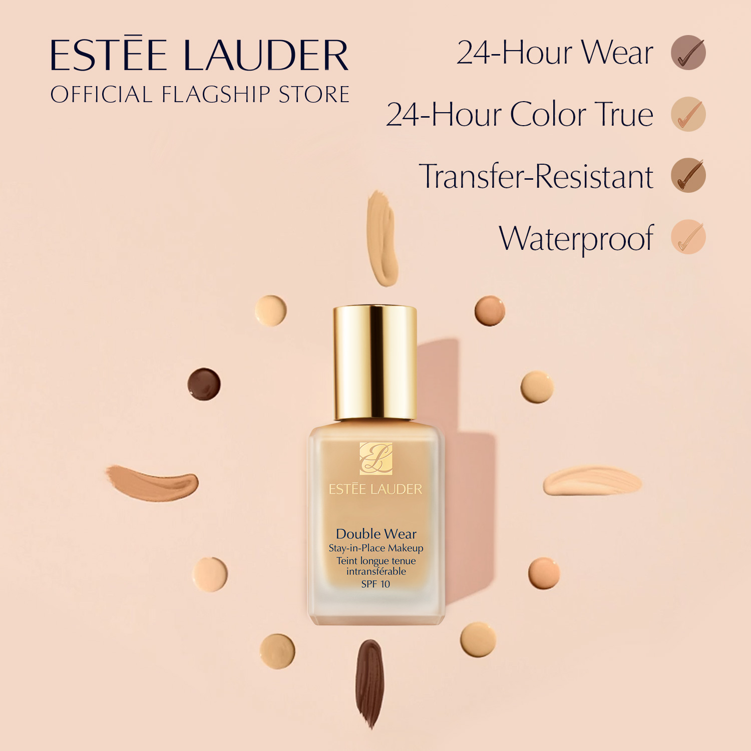 รองพื้นเอสเต้ Estee Lauder Double-Wear Sand 30ml