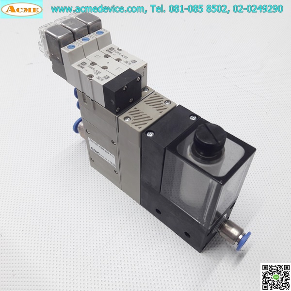 Vacuum Ejector SMC รุ่น ZR110S1-K15L0ZB-F-L & SYJ3133-5L0ZD, –84 kPa