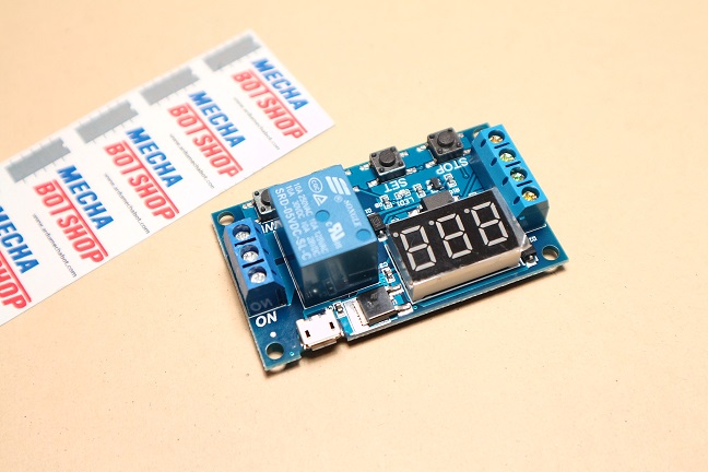 1 way relay module delay power off disconnect trigger delay