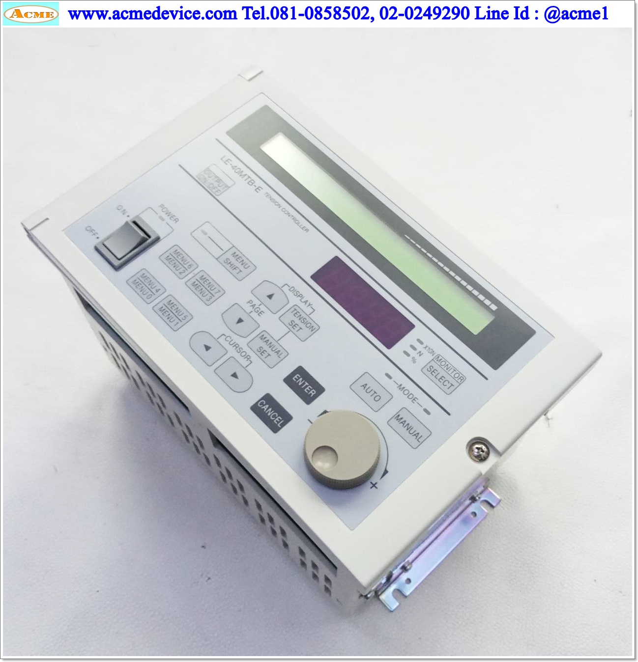 Tension, Controller Mitsubishi รุ่น LE-40MTB-E