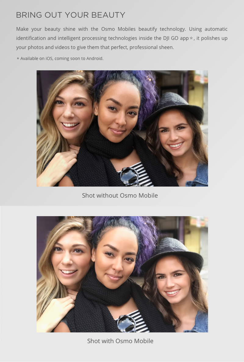 DJI OSMO Mobile Silver สีเงิน