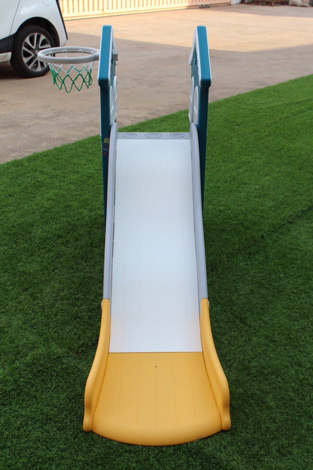 สไลเดอร์บ้านน้อย สีเขียว