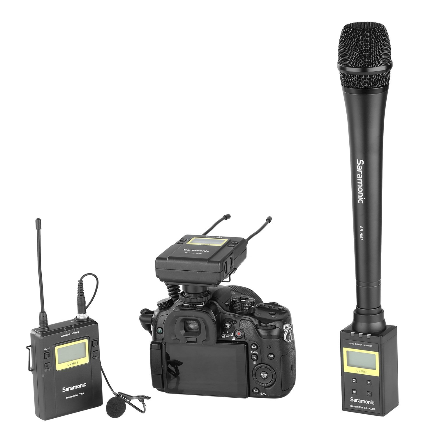 Saramonic SR-HM7 Dynamic Cardioid XLR Handheld Microphone for Interviews, Broadcasting, ENG, and Voice Production รับประกันศูนย์ไทย 1 ปี