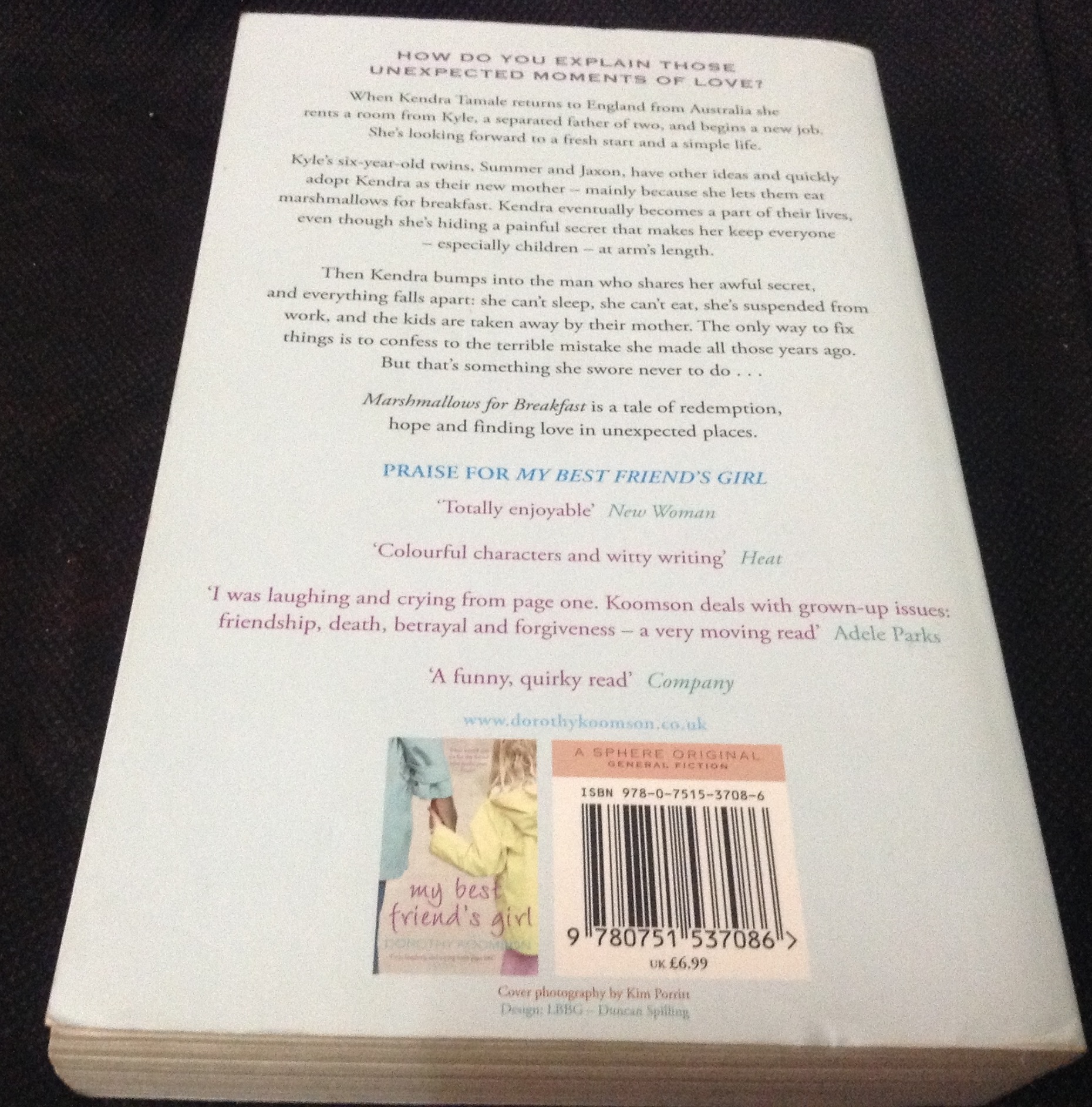 Marshmallows for Breakfast Dorothy Koomson ราคา 200