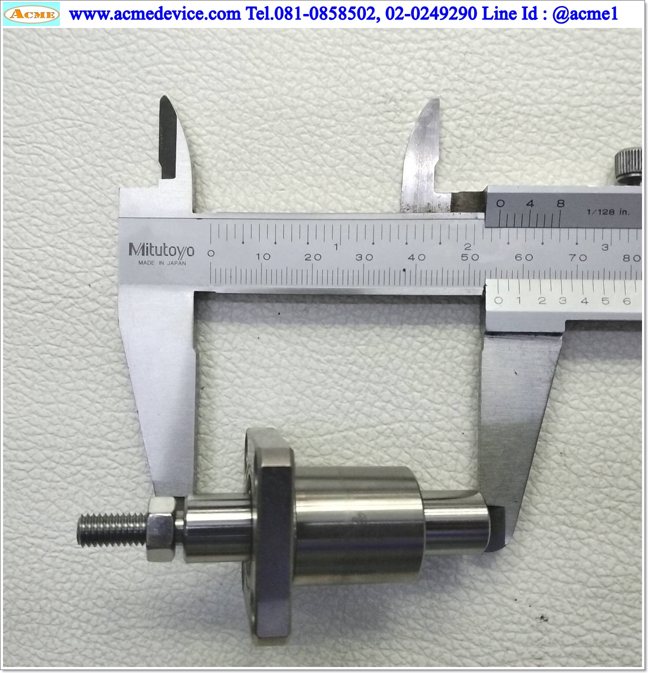 Linear Bushing and Shafts Misumi รุ่น LHFSM12, ขนาดเพลา 12 mm. x 55 mm.