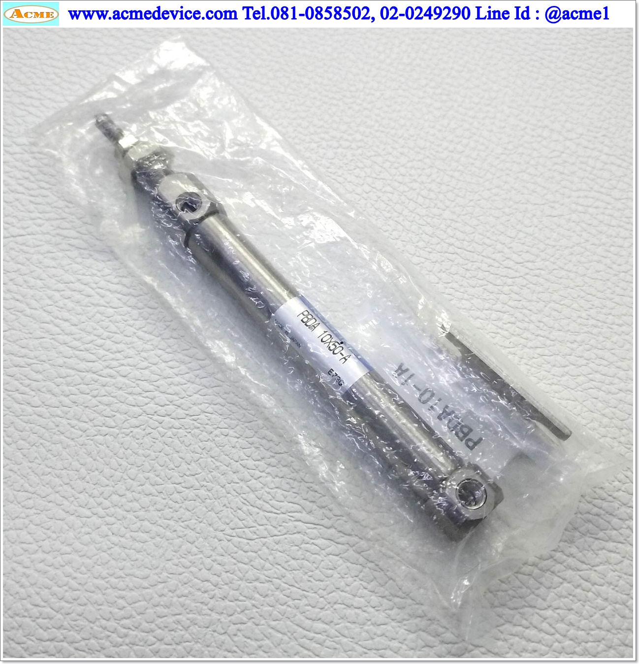 Air Cylinder KOGANEI รุ่น PBDA 10x50-A, Bore 10, Stoke 50 mm.