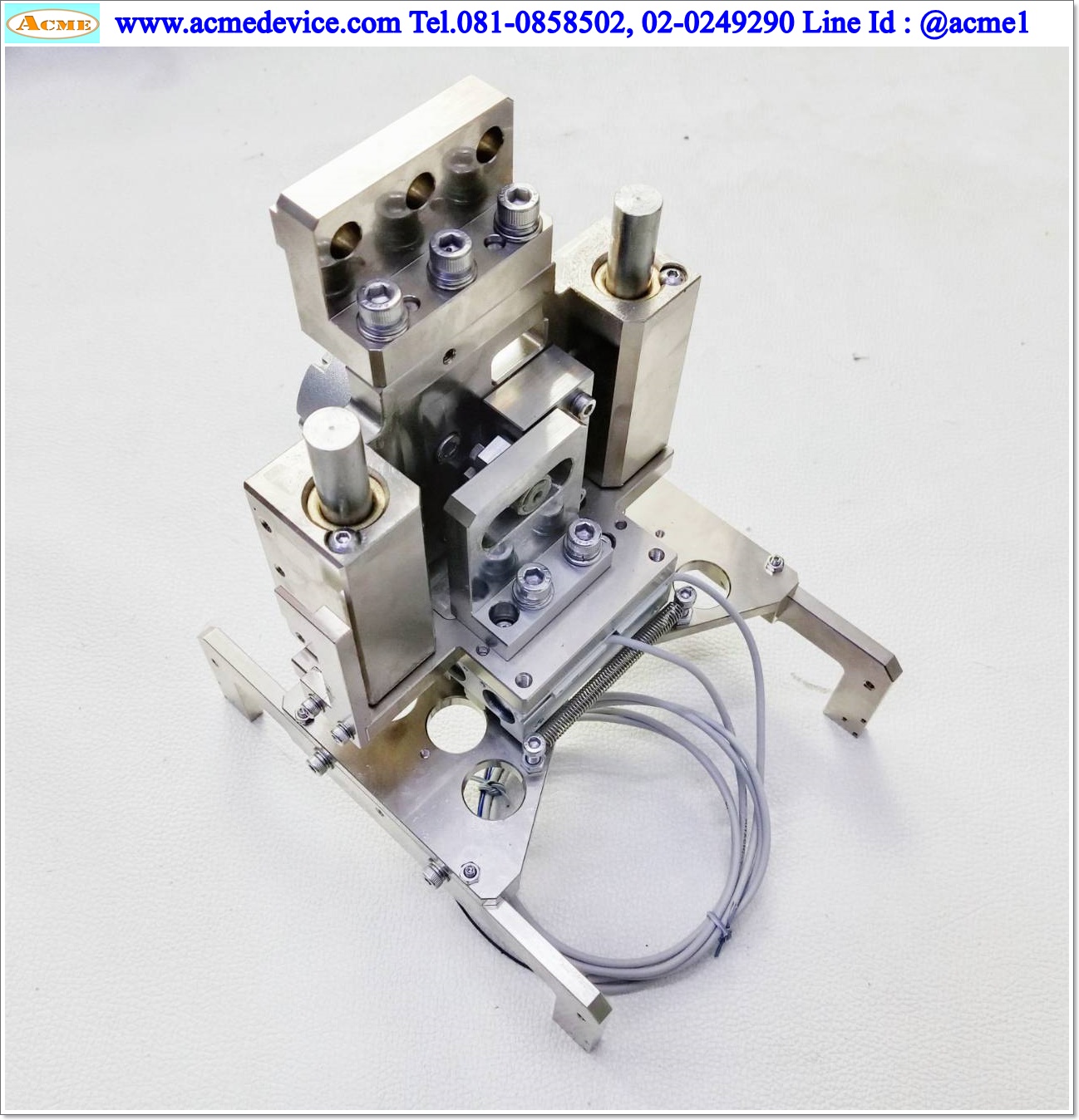 Gripper SMC รุ่น MHF2-12D1R, Bore 12 mm., Stroke 24 mm.& Rotary CRB2BW30-270SZ, size 30, 270 องศา