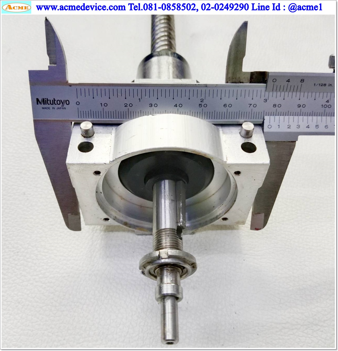 Ball Screw ??? รุ่น ???, ขนาดเพลา 16 x 670 mm., Stroke 500 mm., Pit 20 mm.