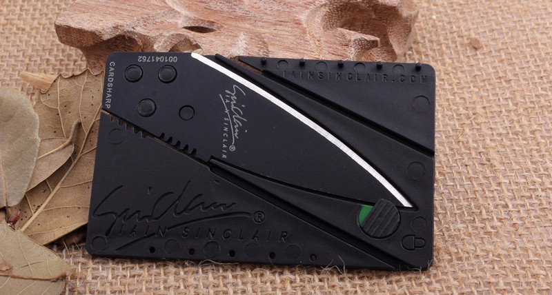 มีดพกบัตรเครดิต (Credit Card Pocket Knife)