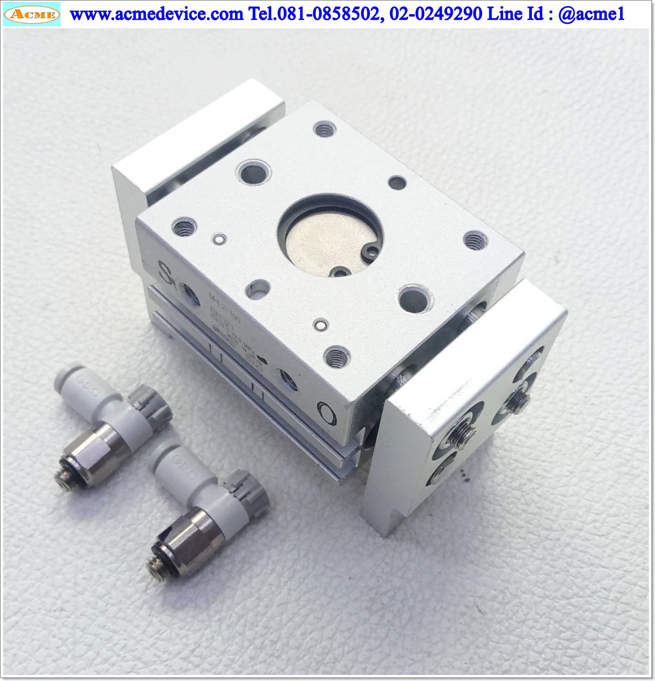 Gripper SMC รุ่น MHL2-10D, Bore 10 mm., Stroke 20 mm.