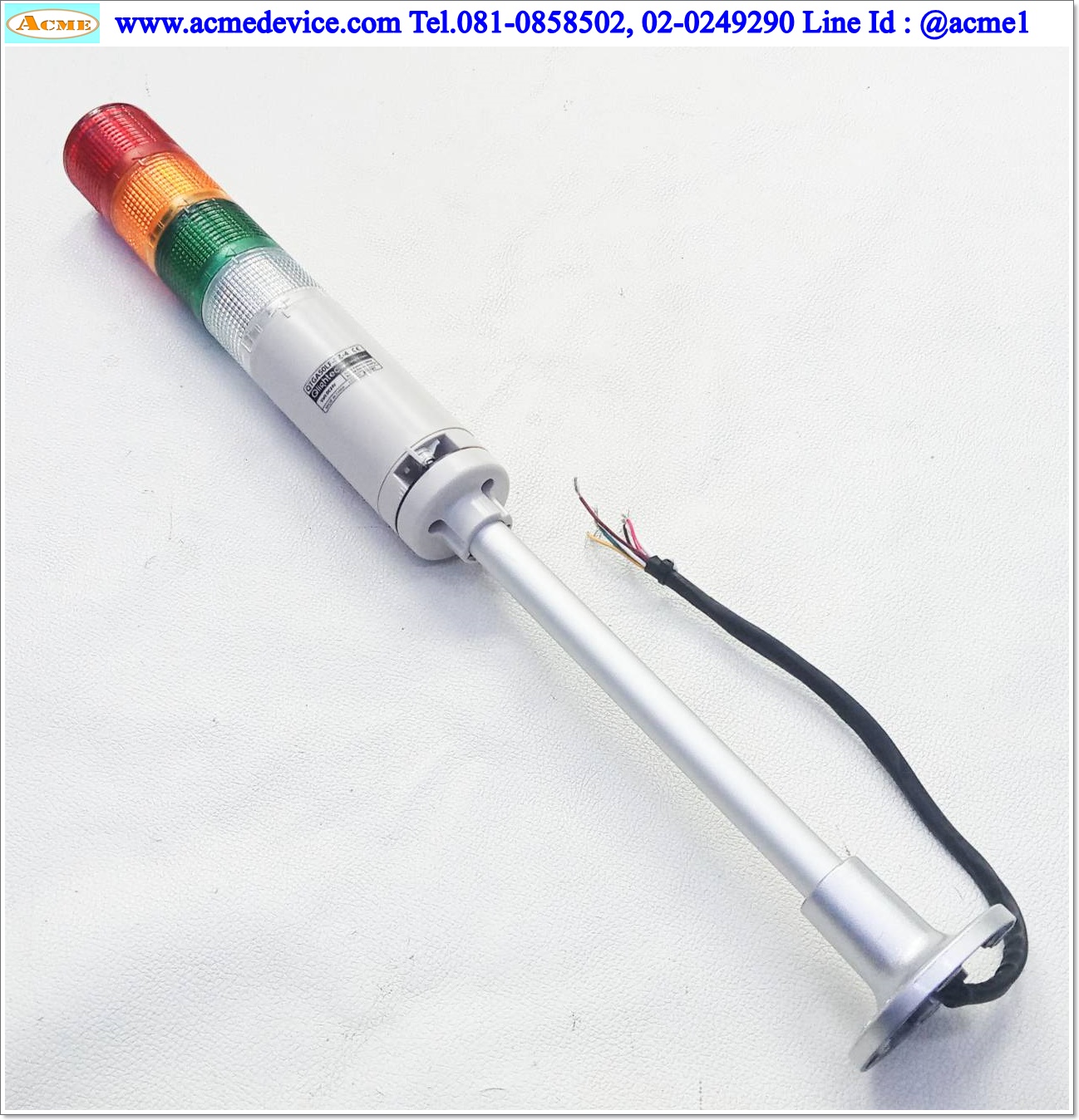 Tower Light Qlightec รุ่น QTGA50LF-BZ-4, 24 Vdc (PNP)
