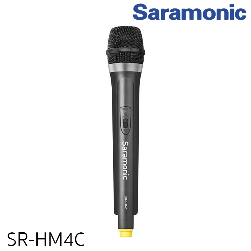 Saramonic SR-HM4C 4-Channel VHF Wireless Handheld Microphone with Integrated Transmitter for the SR-WM4C Wireless System รับประกันศูนย์ไทย 1 ปี