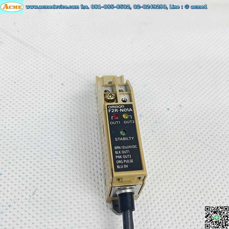 Proximity Amp Omron รุ่น F2R-N01A (ไม่มีฝา)