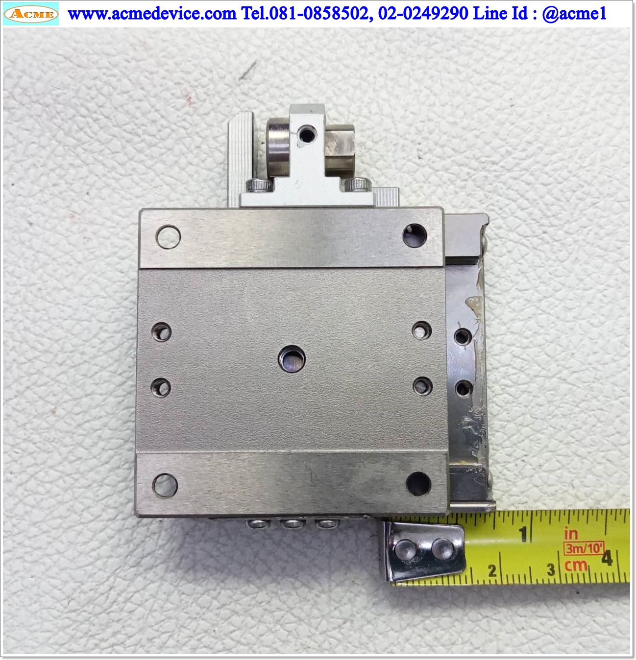 Linear Stage รุ่น 209Q-38814-11, 000001348284-1, ขนาด 50 x 50 mm., Stroke 20 mm.