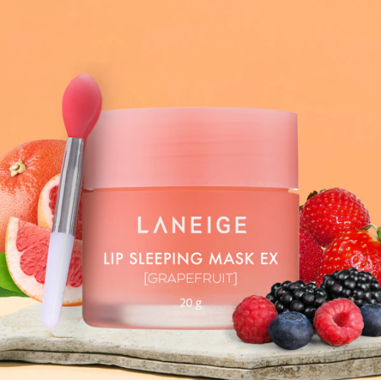 ลิปมาส์กลาเนจ Laneige Lip sleeping mask 20g # Grape Fruit