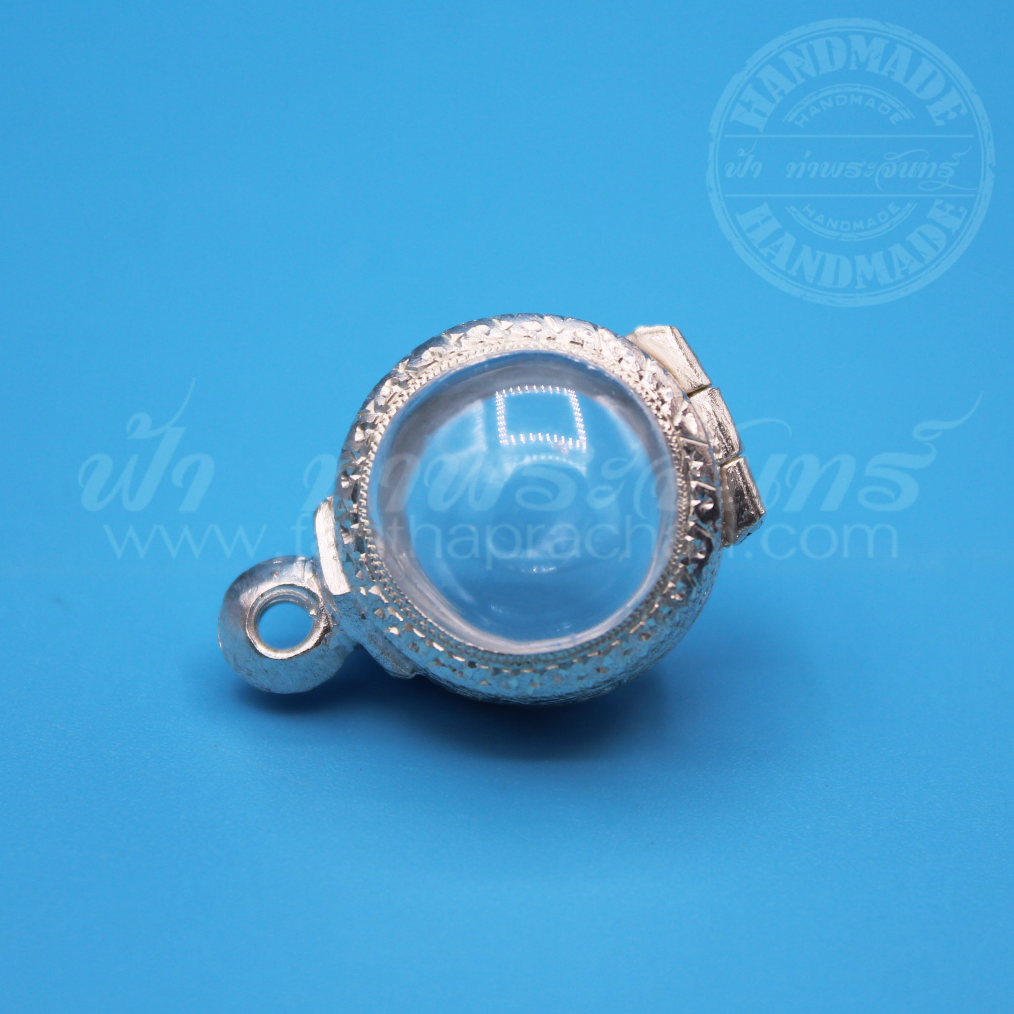 ตลับลูกอม เงินแกะลาย 92.5%