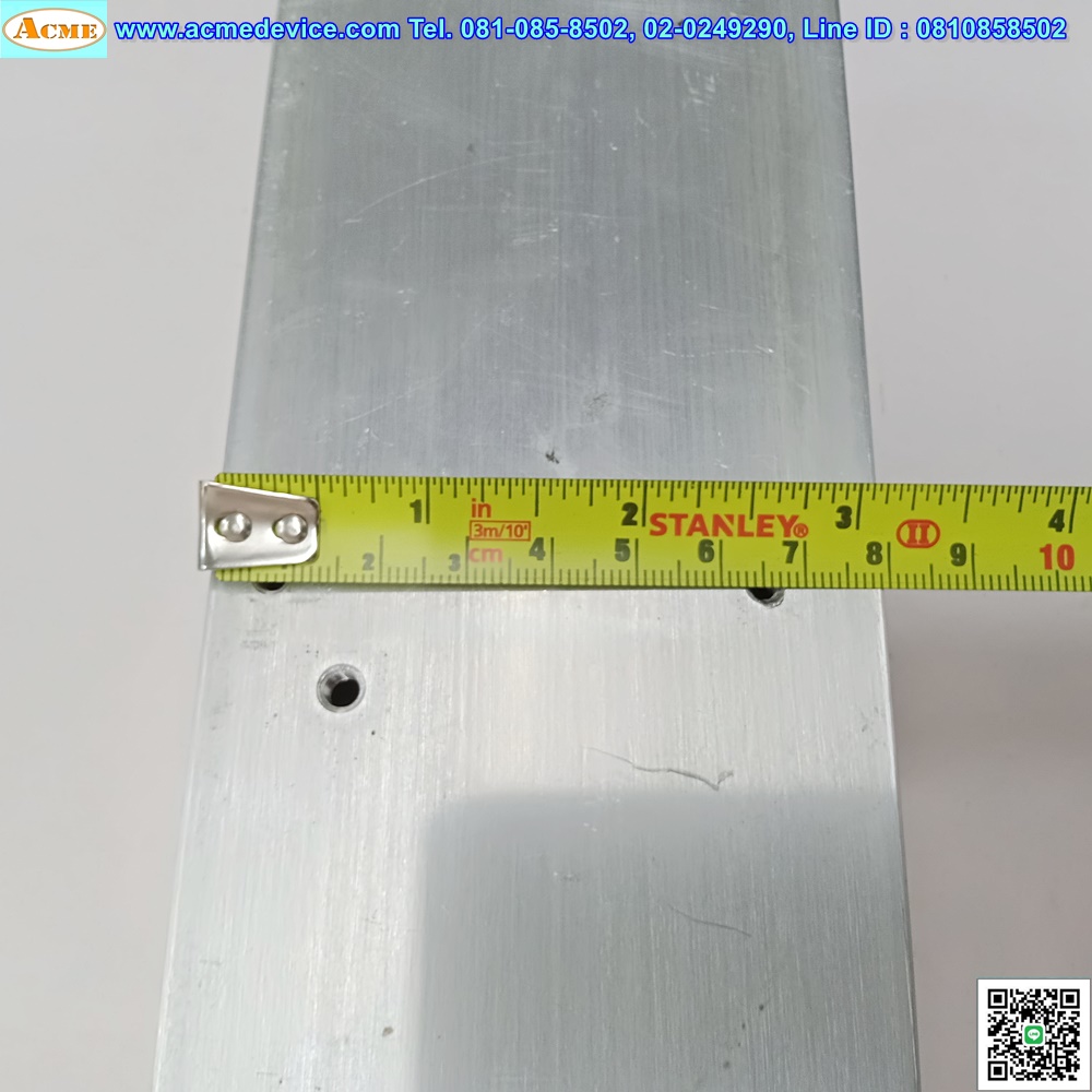 Heatsink, ฮีทซิงค์ แผ่นระบายความร้อน ขนาด 80 x 210 x 60 mm.