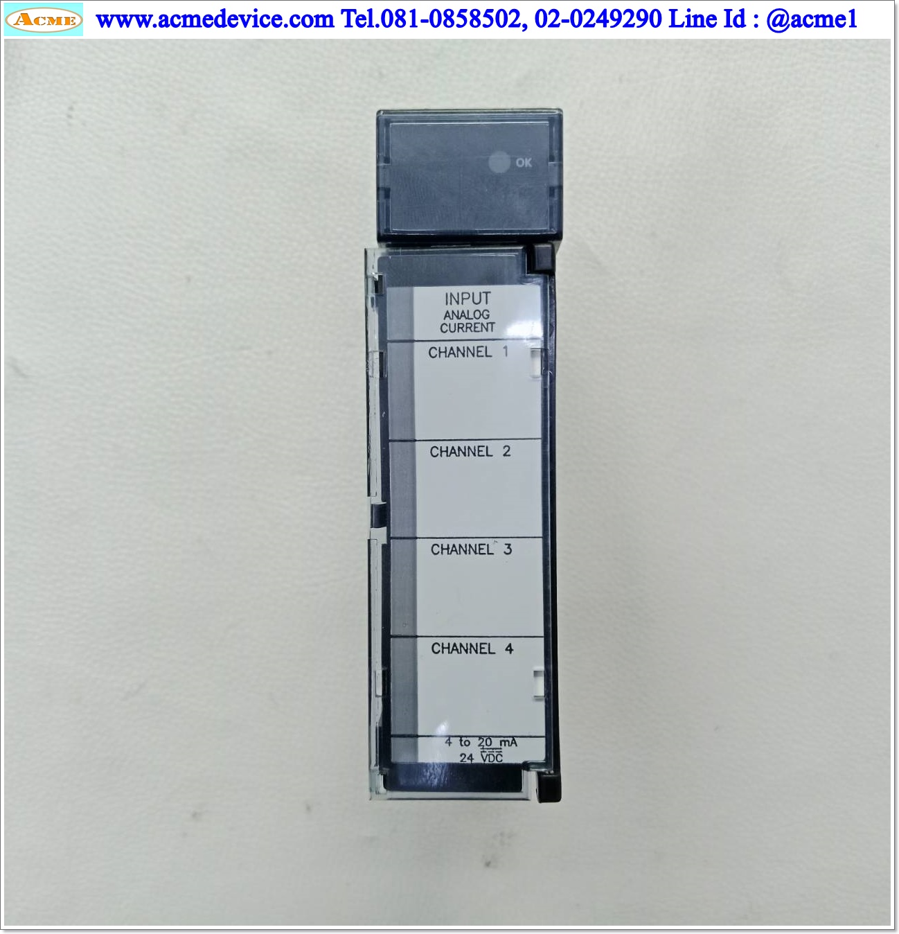 PLC GE FANUC รุ่น IC693ALG221J, Input Analog, 4PT Current
