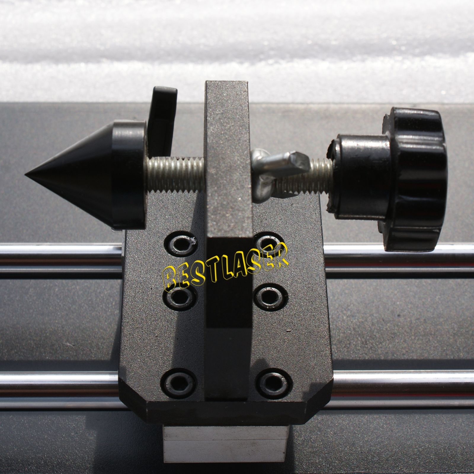 แกน A แบบ F พร้อมฐานจับงาน CNC ROUTER ACCESSORY F STYLE A-AXIS, ROTARY AXIS WITH 80MM 3-JAW 510 MM TRACK