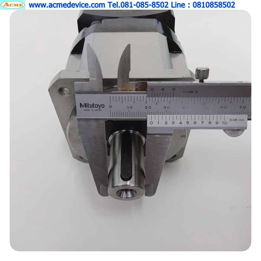 Gear Head Newstart รุ่น AB090L1-004-P2-S2, Ratio 4:1 (เพลาเข้า 19 mm. ออก 22 mm.), for 750w (A)