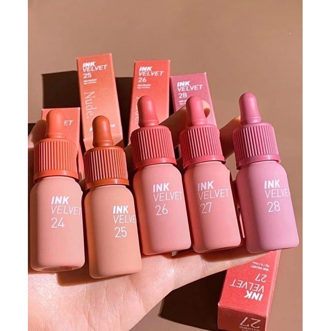 ลิปเพริเพร่า Peripera Lip Ink Airy Velvet 4g #24 Milky Nude