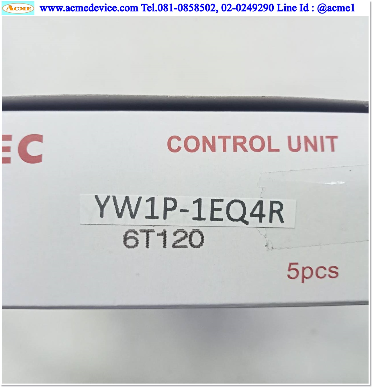 Pilot Lamp Idec รุ่น YW1P-1EQ4R, 24V