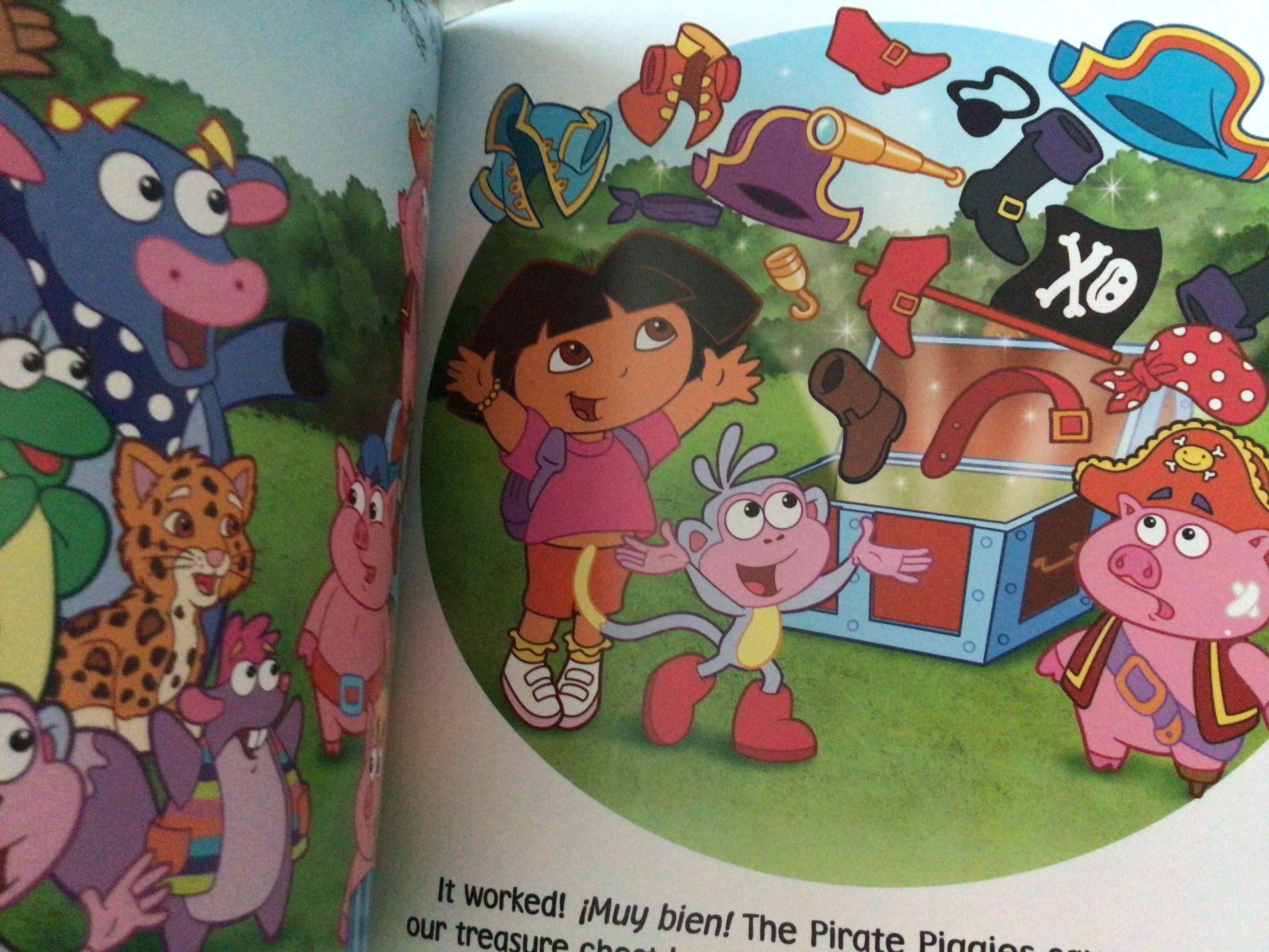 (4แถม4) Dora's pirate adventure ราคา 95