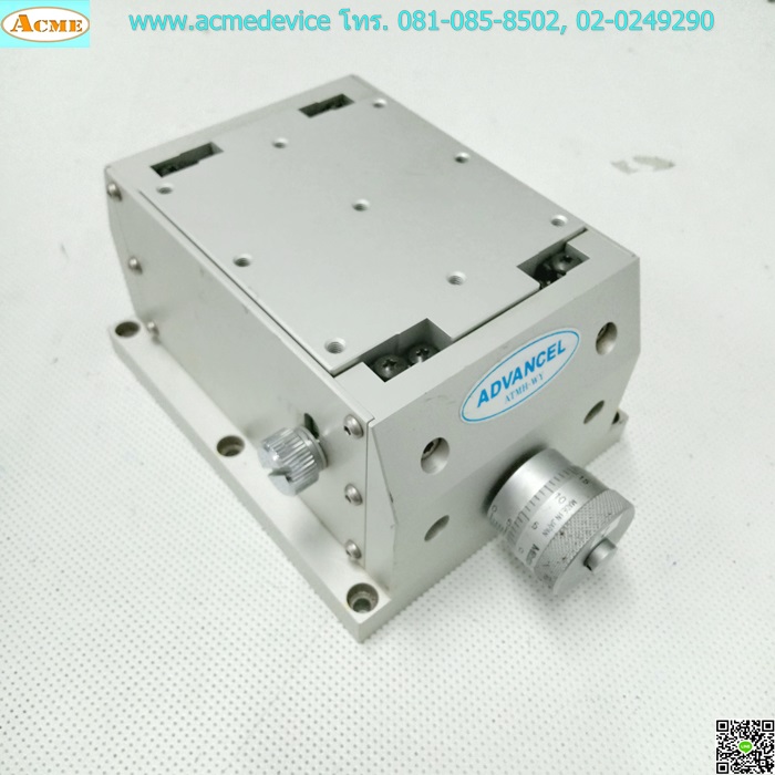 แกนสําเร็จรูป Reed Screw Advancel รุ่น ATMH-WY & Micrometer Head Mitutoyo, ขนาด 119 mm x 145 mm x 74 mm, Z Stroke ??? mm