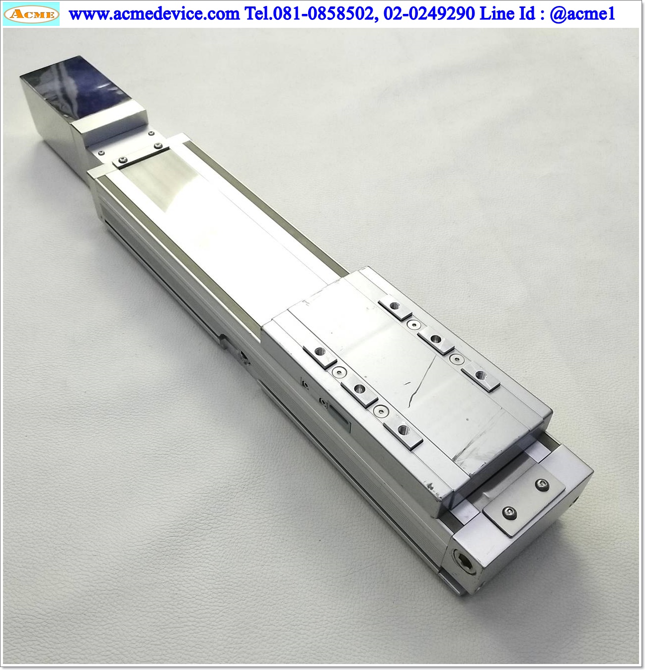 แกนสำเร็จรูป Ball Screw IAI รุ่น ISPDBCR-S-16-60-200-AQ-SCB010-MPG100-GPA-AMC-2C-EM-RM2-NSE-NW-SP, ขนาด 90 x 570 mm., Stroke 210 mm., Pit 16 mm.