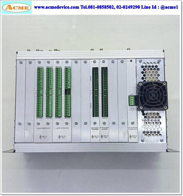 UMAC Turbo Delta Tau รุ่น Turbo PMAC2 CPU, 4-Axis Interface, Encoder Stepper, 24In/24Out, ACC-28E