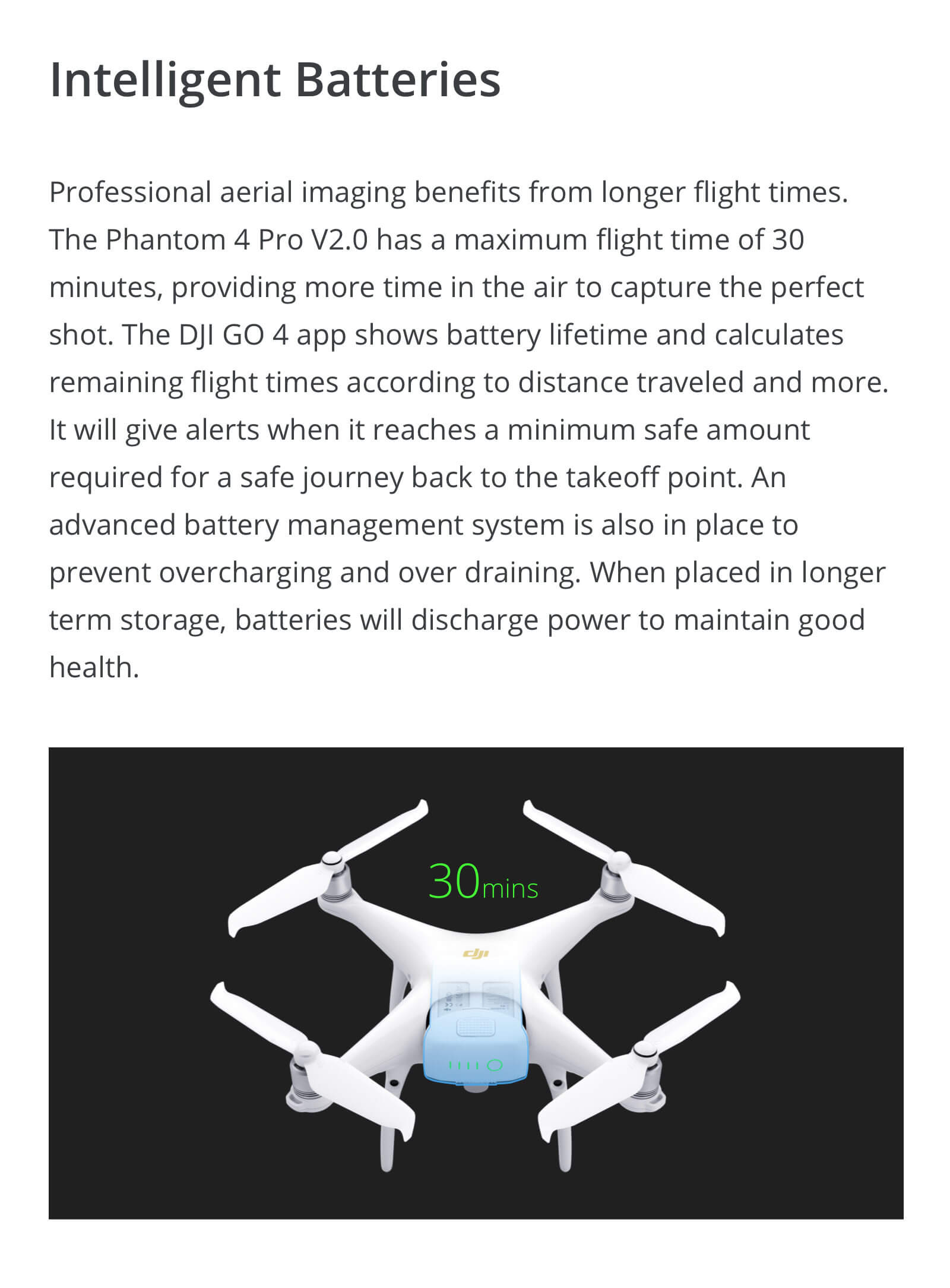 โดรน Drone DJI PHANTOM 4 PRO V2.0 ประกันศูนย์ 1 ปี โดย SYNNEX