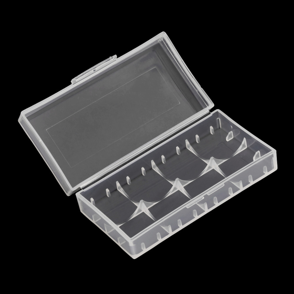 กล่องใส่แบตเตอรี่ เบอร์ 18650 แบบใส (18650 Battery Storage Box Case)