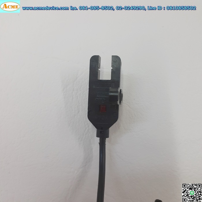 Photoelectric Omron รุ่น EE-SX872, ระยะ 5mm, Light-ON, NPN