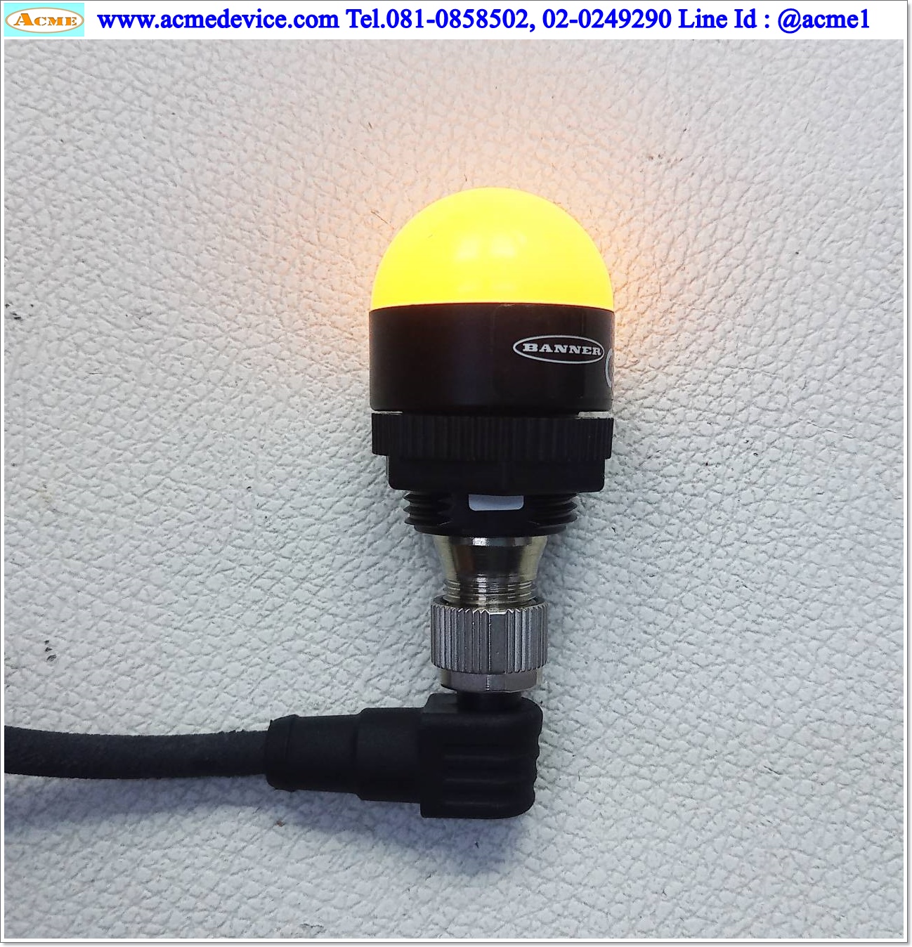 Light Indicators Banner รุ่น K30LGRYPQ, 3-Color, Green Red Yellow, 10-30Vdc